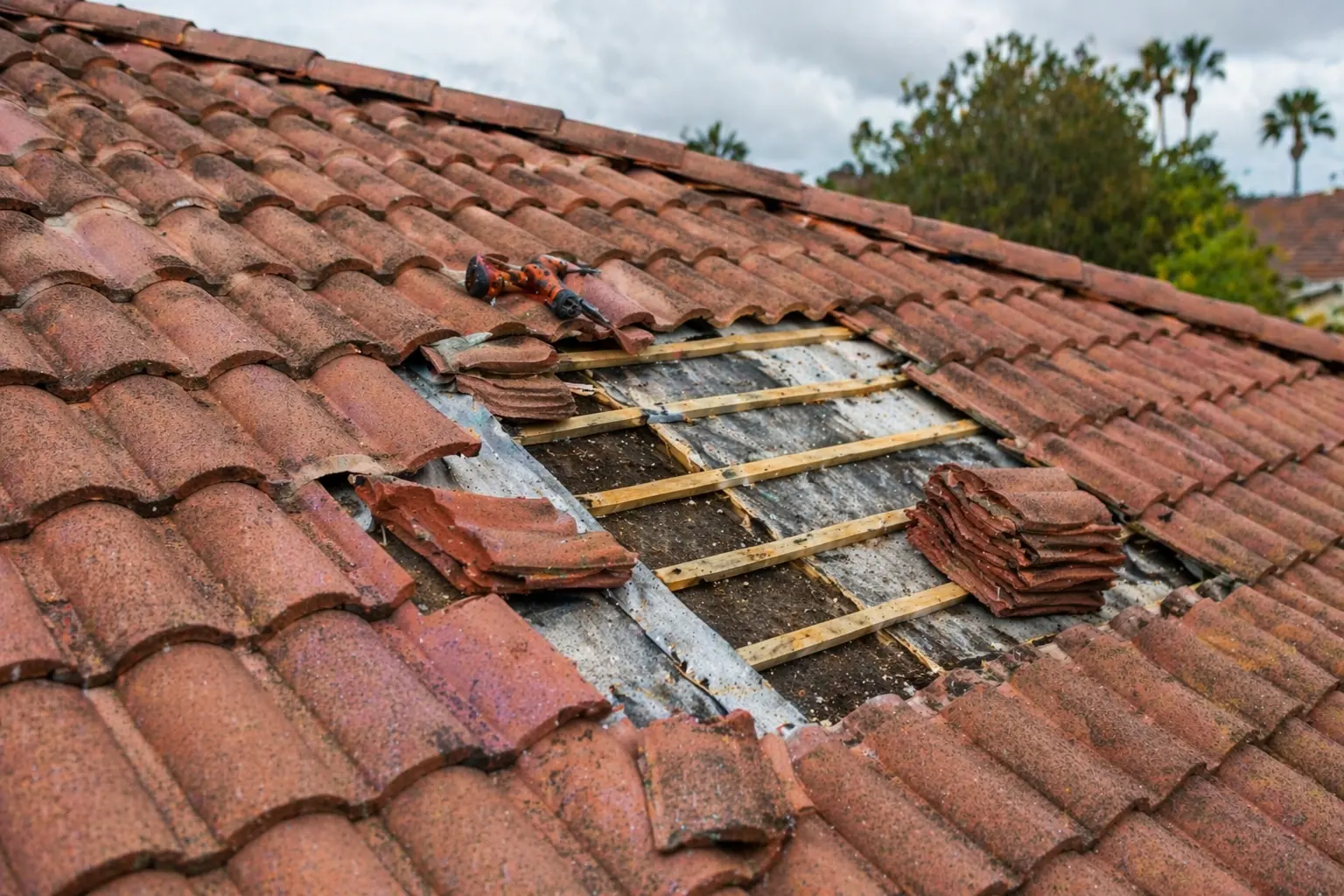 Tile Roof Repair